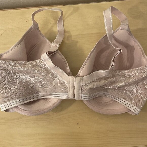 Wacoal Net Effect Underwire Bra 853340, Seamless, Floral Mesh 38DDD - Picture 5 of 14